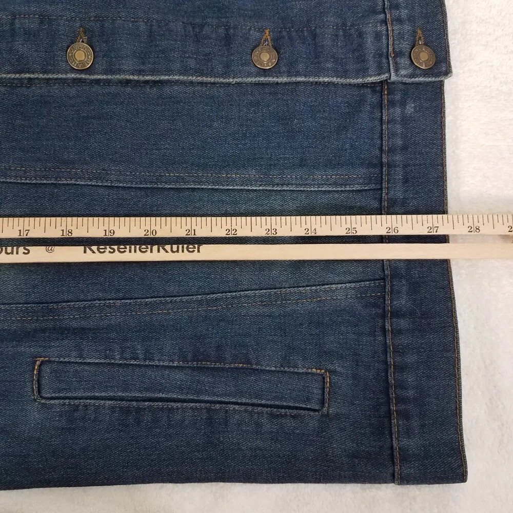 NEW Alliance Men's XL Cotton Denim Jacket in Cowboy Blue NWT - Picture 10 of 10